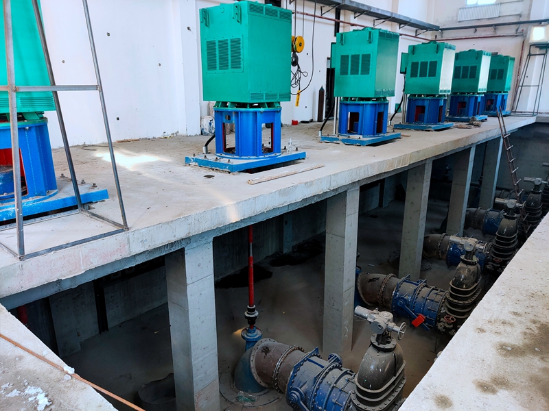 某排水泵站—高壓軟起動裝置、高壓SVG(圖2)