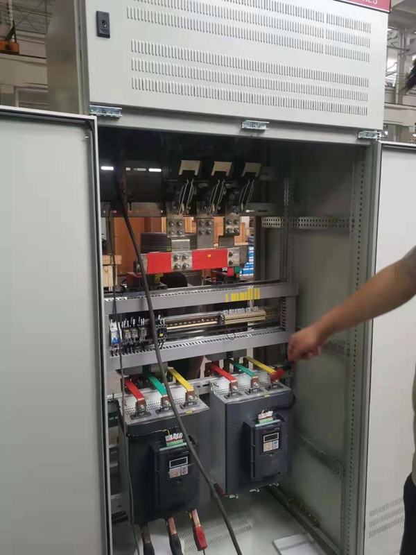 250KW雙軟起同步啟動雙電機(jī)反擊破(圖2)